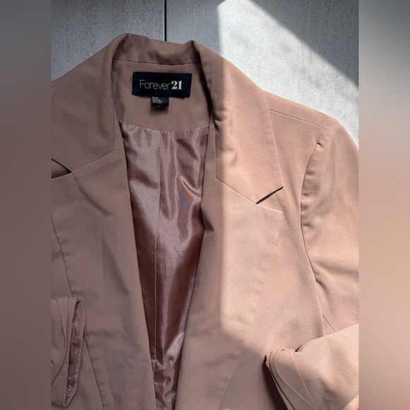 Forever 21 Tan Women's Blazer - Picture 4 of 12